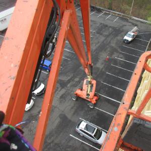 La Quinta Inn Building Pressure Wash